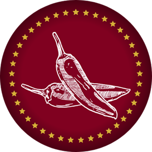 red chillies circle